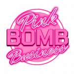 PINK BOMB BUSINESS logo