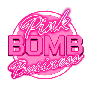 PINK BOMB BUSINESS logo